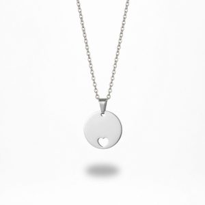 REDONDO CORAZON-08 Collar Medalla Corazón 20 mm