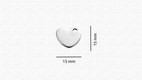 Dije mini corazón